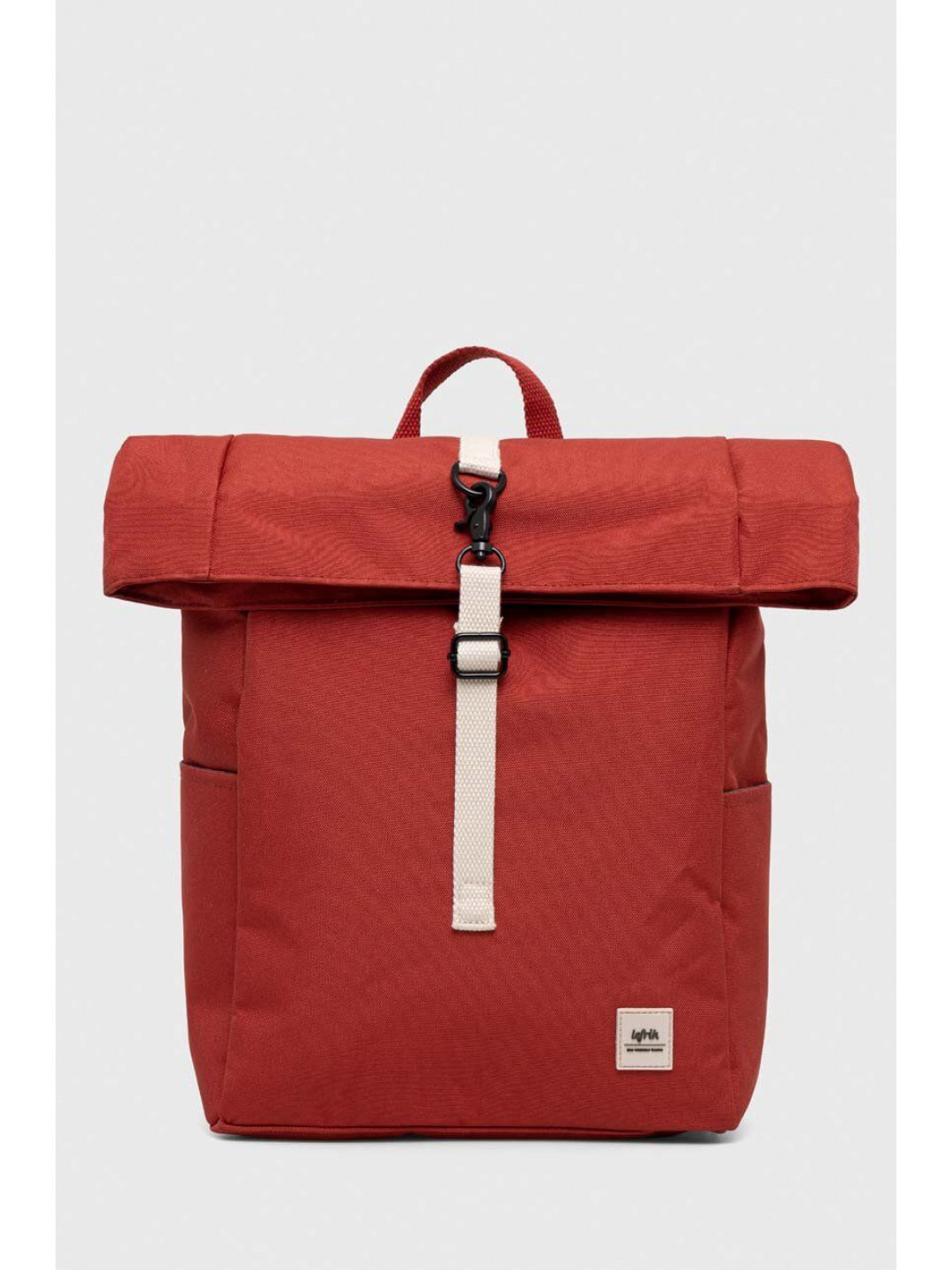 Batoh Lefrik ROLL MINI červená barva velký vzorovaný